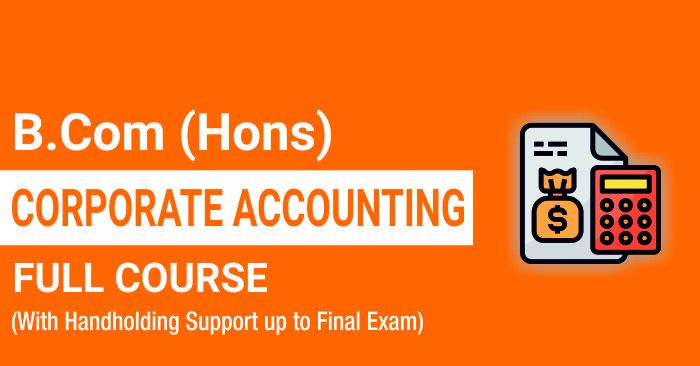 Corporate Accounting (2024-25)